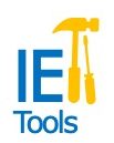 Small Instrumental Enrichment logo, showing IE text and tools icons